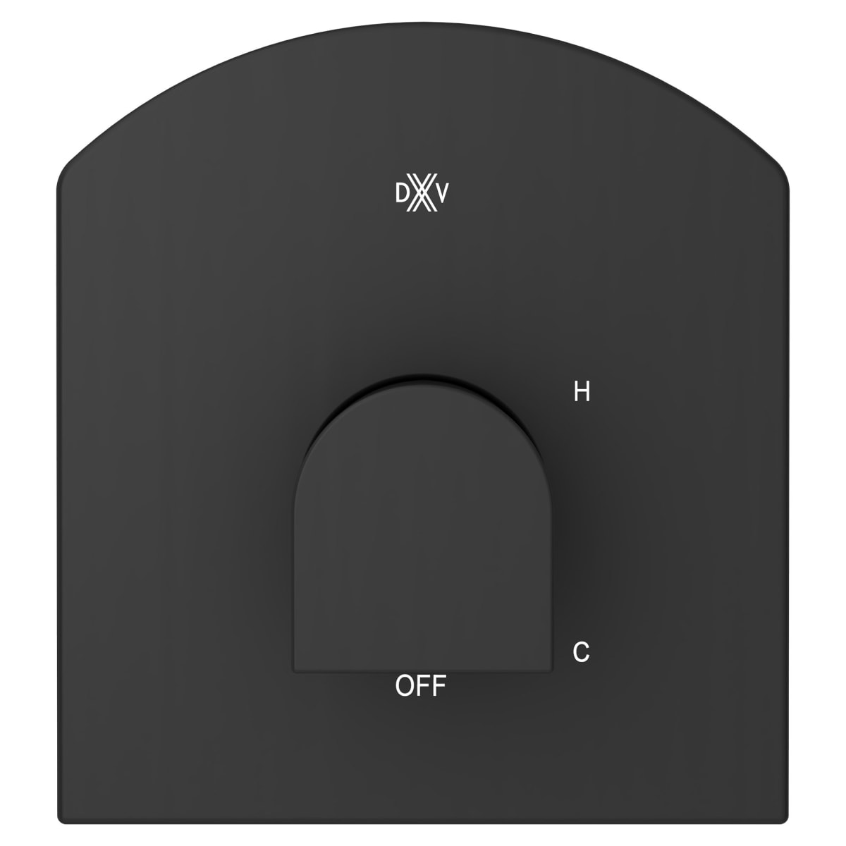 DXV DXV D35109F00.243 Equility Single Handle Pressure Balance Valve Trim Only in Matte Black