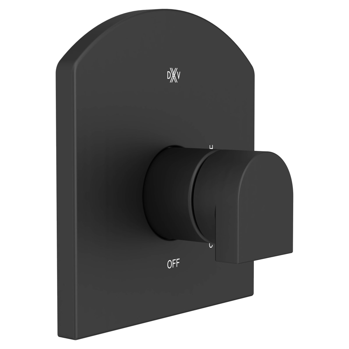 DXV DXV D35109F00.243 Equility Single Handle Pressure Balance Valve Trim Only in Matte Black