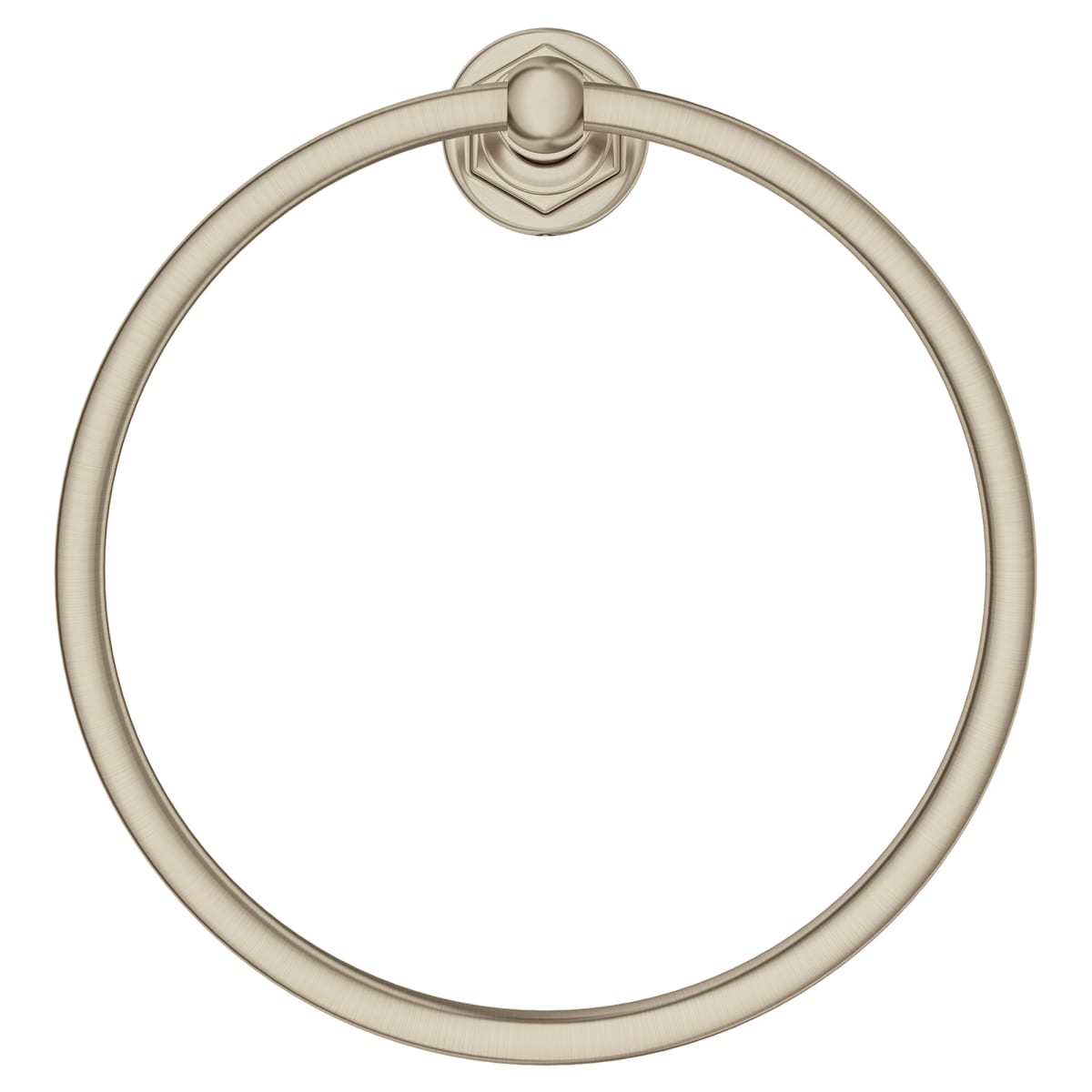 DXV DXV D35155190.144 Oak Hill Towel Ring in Brushed Nickel