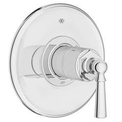 DXV DXV D35155500.100 Oak Hill Single Handle Pressure Balance Valve Trim Only with Lever Handle in Polished Chrome