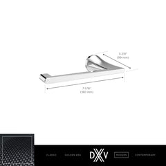 DXV DXV D35120230.144 Modulus Single Arm Toilet Paper Holder in Brush Nickel