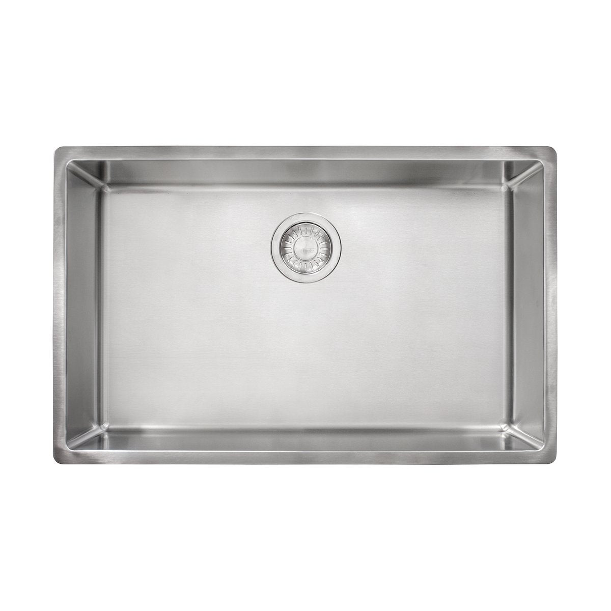 FRANKE Franke CUX11027-ADA Cube 28.5-in. x 17.75-in. No Hole Stainless Steel Single Bowl Undermount Kitchen Sink