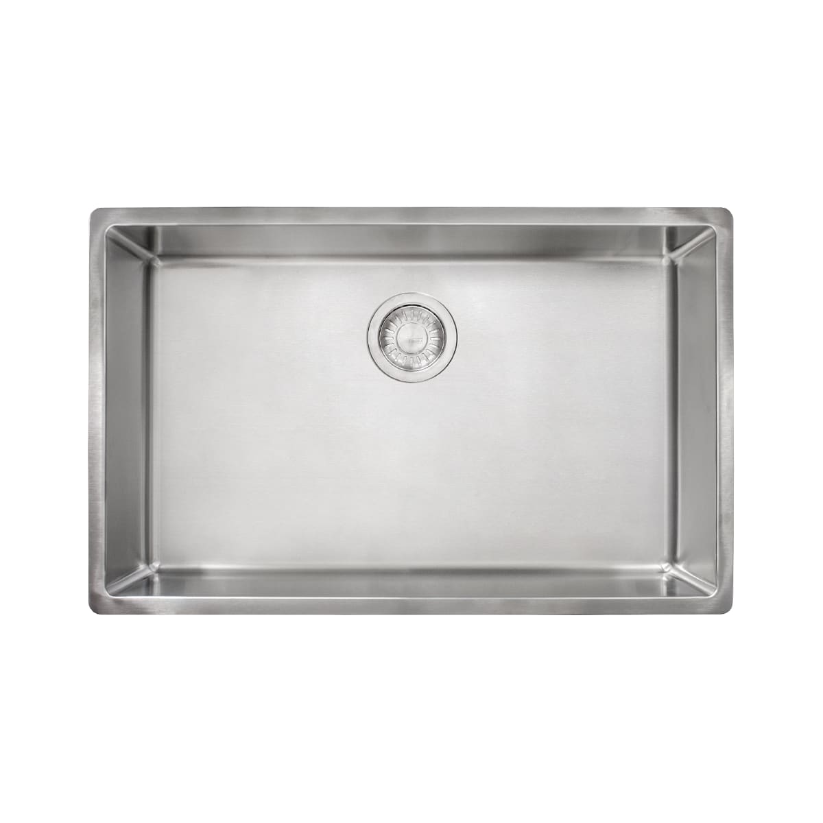 FRANKE Franke CUX11027-ADA Cube 28.5-in. x 17.75-in. No Hole Stainless Steel Single Bowl Undermount Kitchen Sink