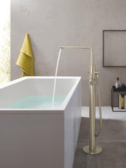 GROHE GROHE 23792EN1 Lineare Single Lever Handle Floor Mount Filler in Brushed Nickel