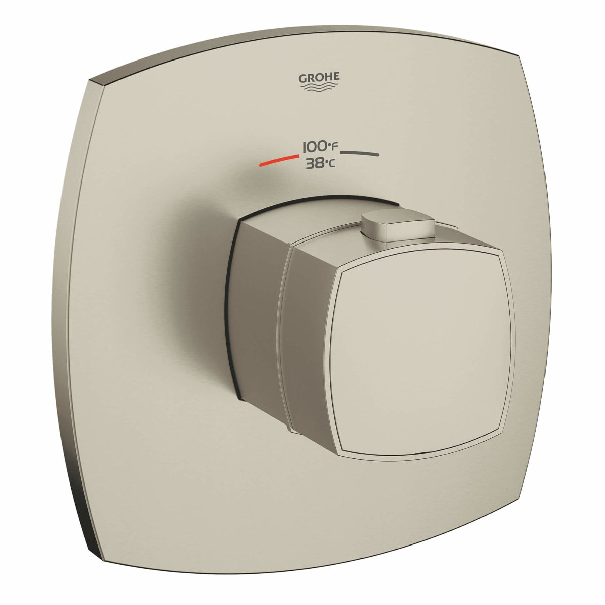 GROHE Grohe 19940EN0 GrohFlex, Grandera 14 GPM at 45 PSI, Brushed Nickel Infinity Diverter Trim