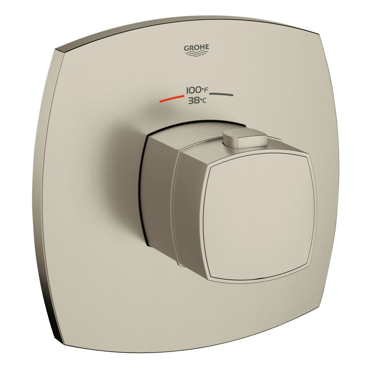 GROHE Grohe 19940EN0 GrohFlex, Grandera 14 GPM at 45 PSI, Brushed Nickel Infinity Diverter Trim