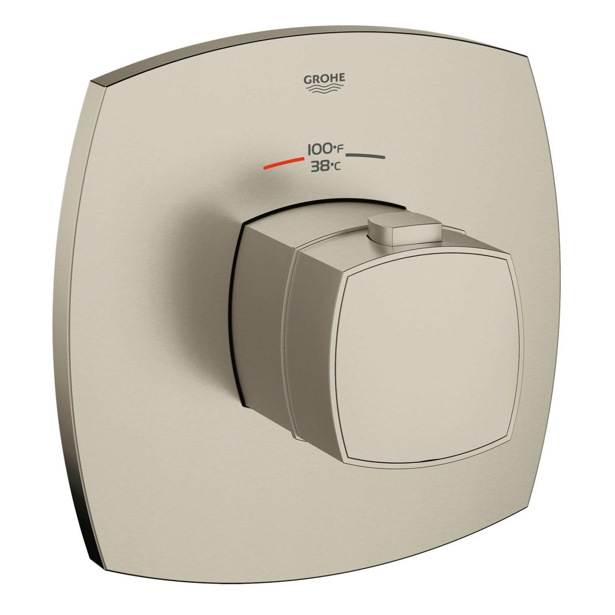 GROHE Grohe 19940EN0 GrohFlex, Grandera 14 GPM at 45 PSI, Brushed Nickel Infinity Diverter Trim