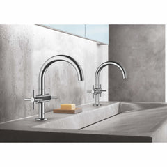 GROHE Grohe 21031003 Single Hole Two-Handle M-Size Bathroom Faucet 1.2 GPM