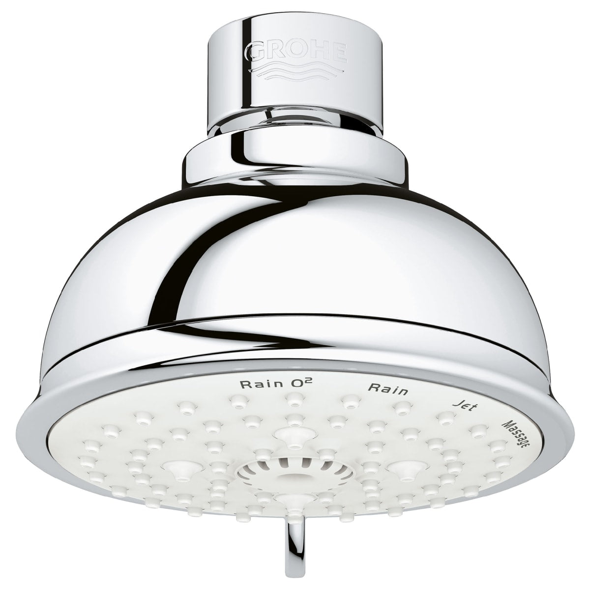 GROHE Grohe 26045001 100 Shower Head 4 - 4 Sprays 1.75 gpm