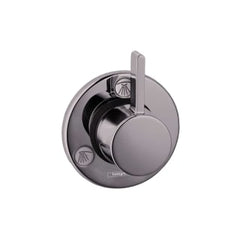 HANSGROHE Hansgrohe 04232340 Ecostat Diverter Trim S Trio/Quattro in Brushed Black Chrome