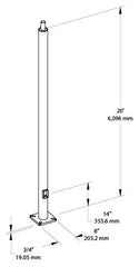 RAB RAB PR4-11-20WT LTG POLE
