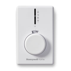 RESIDEO Resideo T4398B1029/U White Heat-Only DPST Switching Thermostat - 120-277 Vac