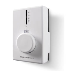 RESIDEO Resideo T4398B1029/U White Heat-Only DPST Switching Thermostat - 120-277 Vac
