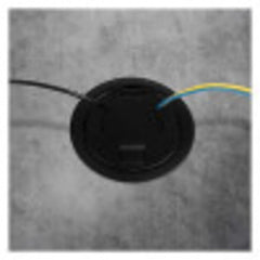 WIREMOLD Wiremold 6ATC2BK 6 Unwired Surface Style Assembly Black