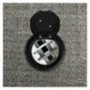 WIREMOLD Wiremold 6ATC2BK 6 Unwired Surface Style Assembly Black