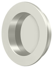DELTANA Deltana FP238U14 Round Flush Pull Bright Nickel
