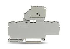 WAGO WAGO 2002-1811 4-COND FUSE DISCONNECT TERMIN BLOCK W/ PIVOTING FUSE HOLDER FOR 5X20 MM, 120V