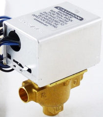 HONEYWELL Honeywell V8044E1011 3/4 Inch Two-Position Diverting Zone Valve 24V Sweat Connections
