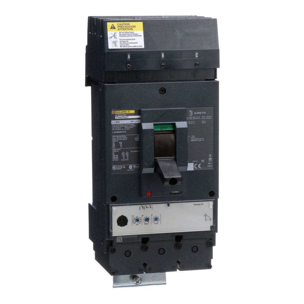 SCHNEIDER ELECTRIC LJA36600U31X CIRCUIT BREAKERS