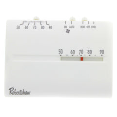 ROBERTSHAW Robertshaw 9200H White 24v Mercury Free Horizontal Mount Thermostat 50-90F 1H-1C