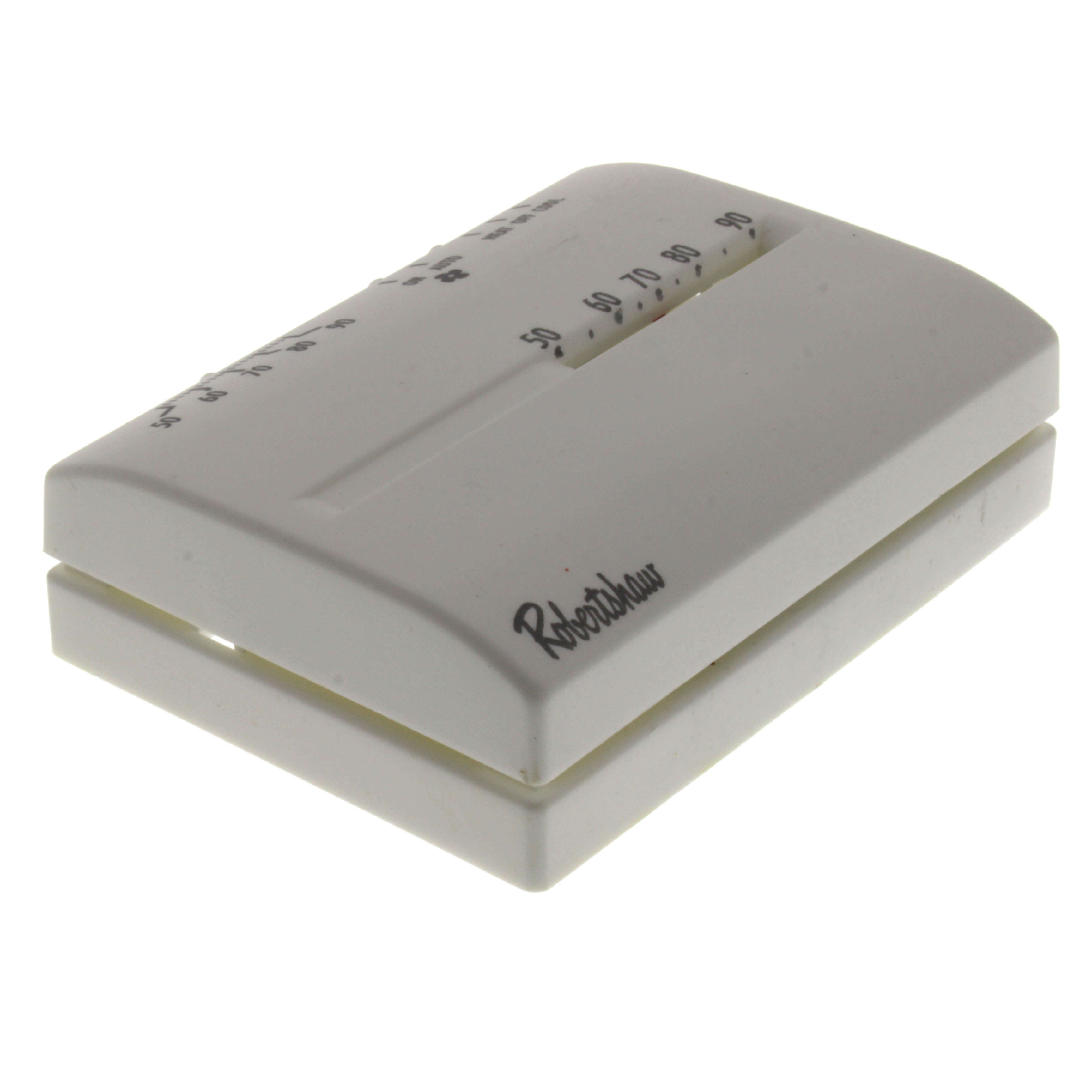 ROBERTSHAW Robertshaw 9200H White 24v Mercury Free Horizontal Mount Thermostat 50-90F 1H-1C