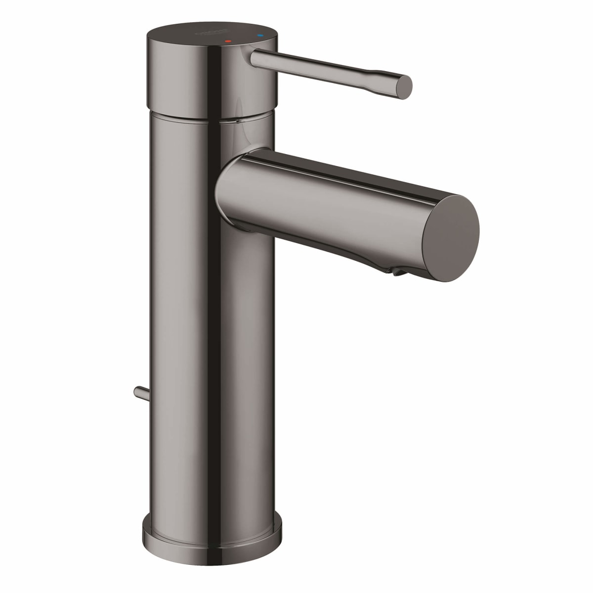 GROHE GROHE 32216A0A Essence Single Handle Bathroom Sink Faucet in Hard Graphite