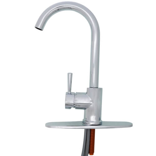 MOEN Moen 46201 Edgestone Chrome One-Handle Pulldown Kitchen Faucet