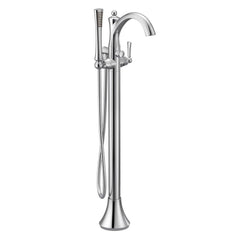 MOEN Moen 655 Wynford Single Handle Lever Floor Mount Filler in Chrome