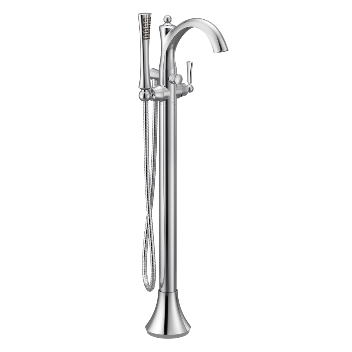 MOEN Moen 655 Wynford Single Handle Lever Floor Mount Filler in Chrome