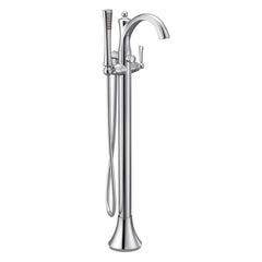 MOEN Moen 655 Wynford Single Handle Lever Floor Mount Filler in Chrome