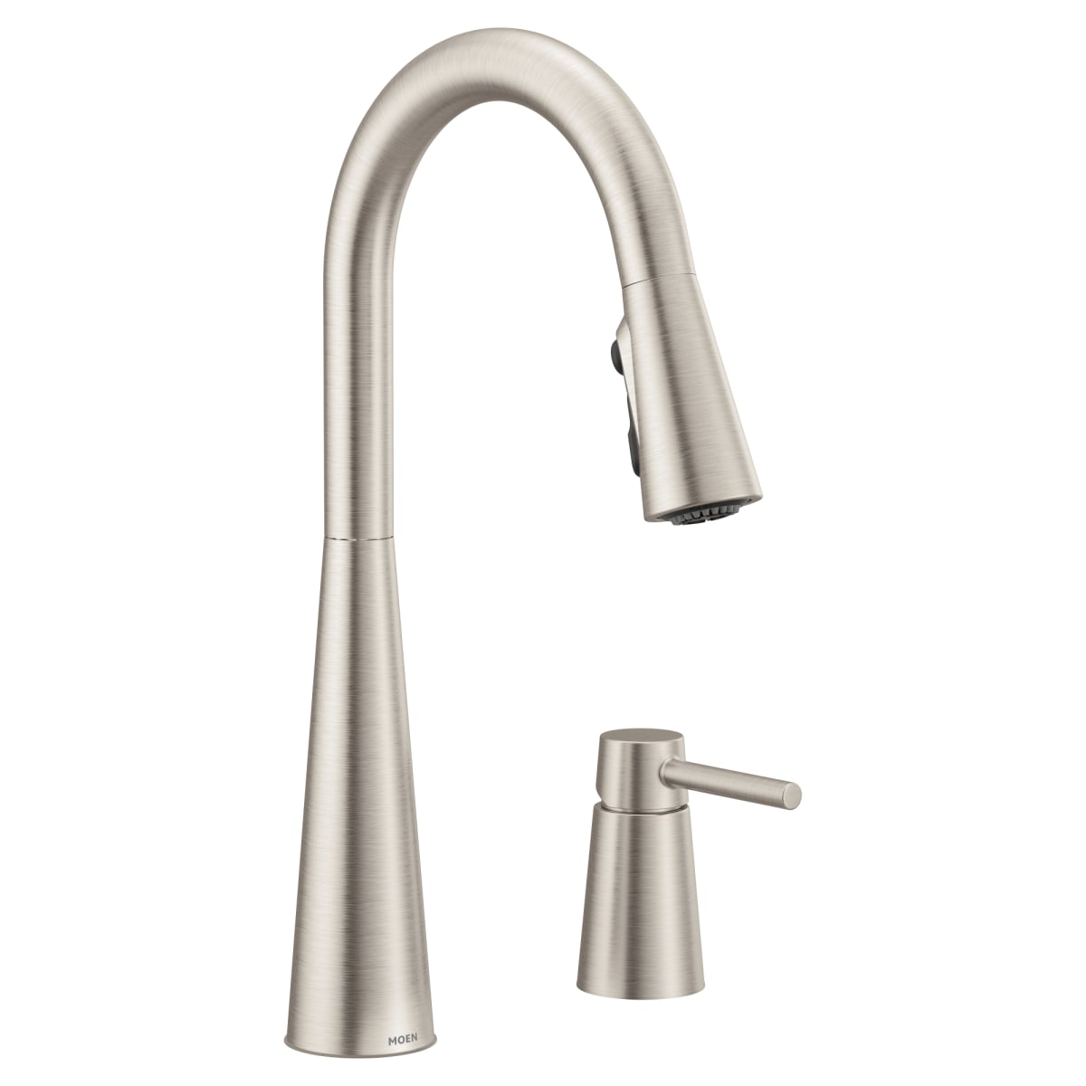 MOEN Moen 7871SRS Sleek Single Handle Pull Down Kitchen Faucet in Spot Resist Stainless