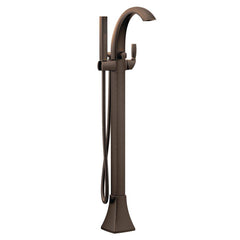 MOEN Moen 695ORB Voss Single Lever Handle Floor Mount Filler in Oil Rubbed Bronze Trim Only