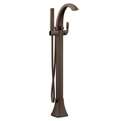 MOEN Moen 695ORB Voss Single Lever Handle Floor Mount Filler in Oil Rubbed Bronze Trim Only