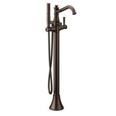 MOEN Moen 9025ORB Belfield Single Handle Lever Floor Mount Filler In Oil Rubbed Bronze