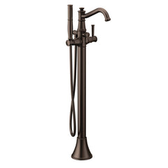 MOEN Moen 9025ORB Belfield Single Handle Lever Floor Mount Filler In Oil Rubbed Bronze