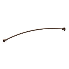 MOEN Moen CSR2172OWB Iso 60 in. Adjustable Tension Curved Shower Rod in Old World Bronze