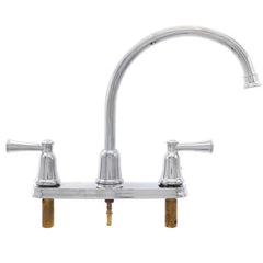MOEN Moen CA41611 Cleveland Faucet Capstone Two-Handle High Arc Kitchen Faucet w/o Side Spray Chrome