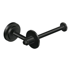 MOEN Moen DN0709BL Iso Single Post Toilet Paper Holder Matte Black