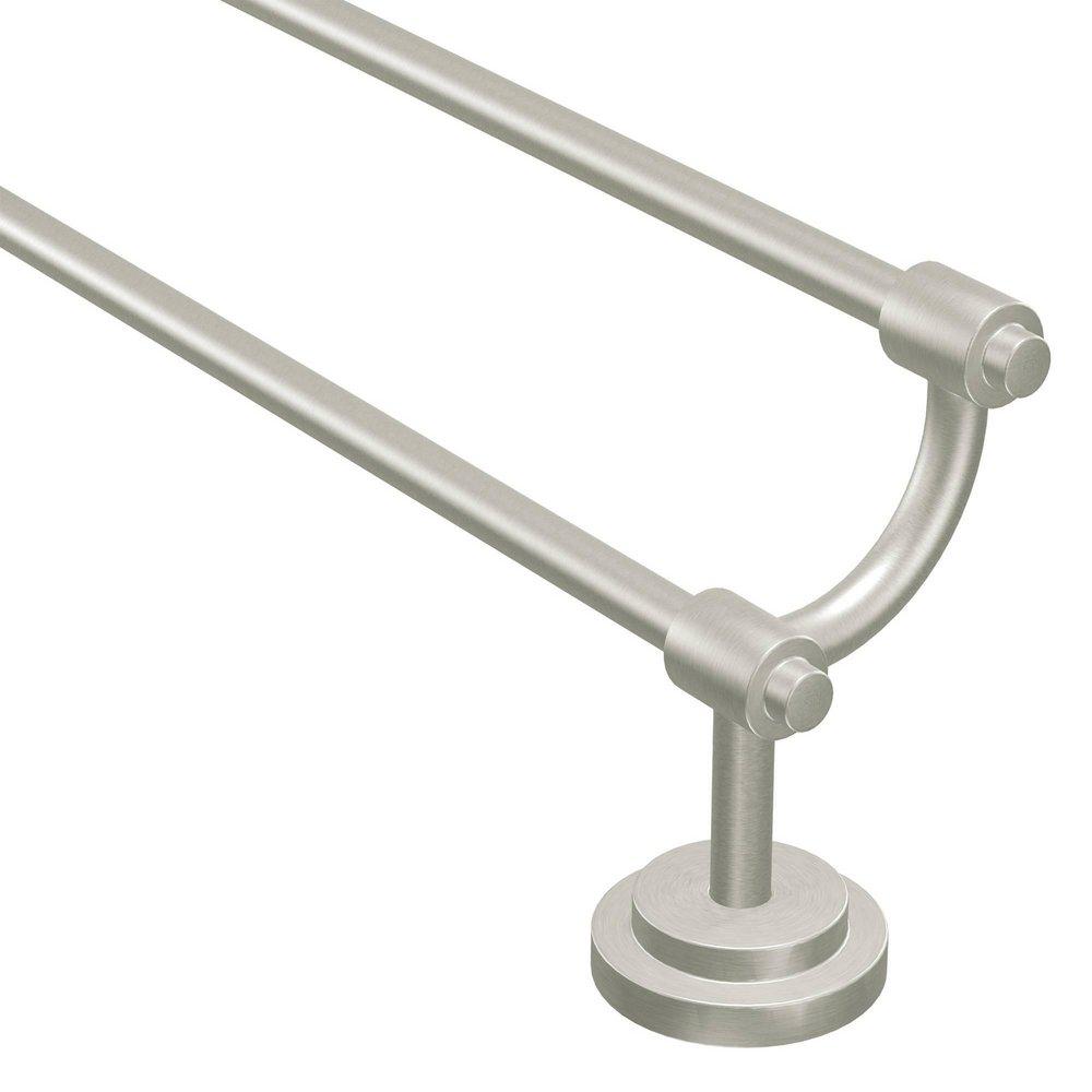 MOEN Moen DN0722BN Iso 24 in. Towel Bar in Brushed Nickel
