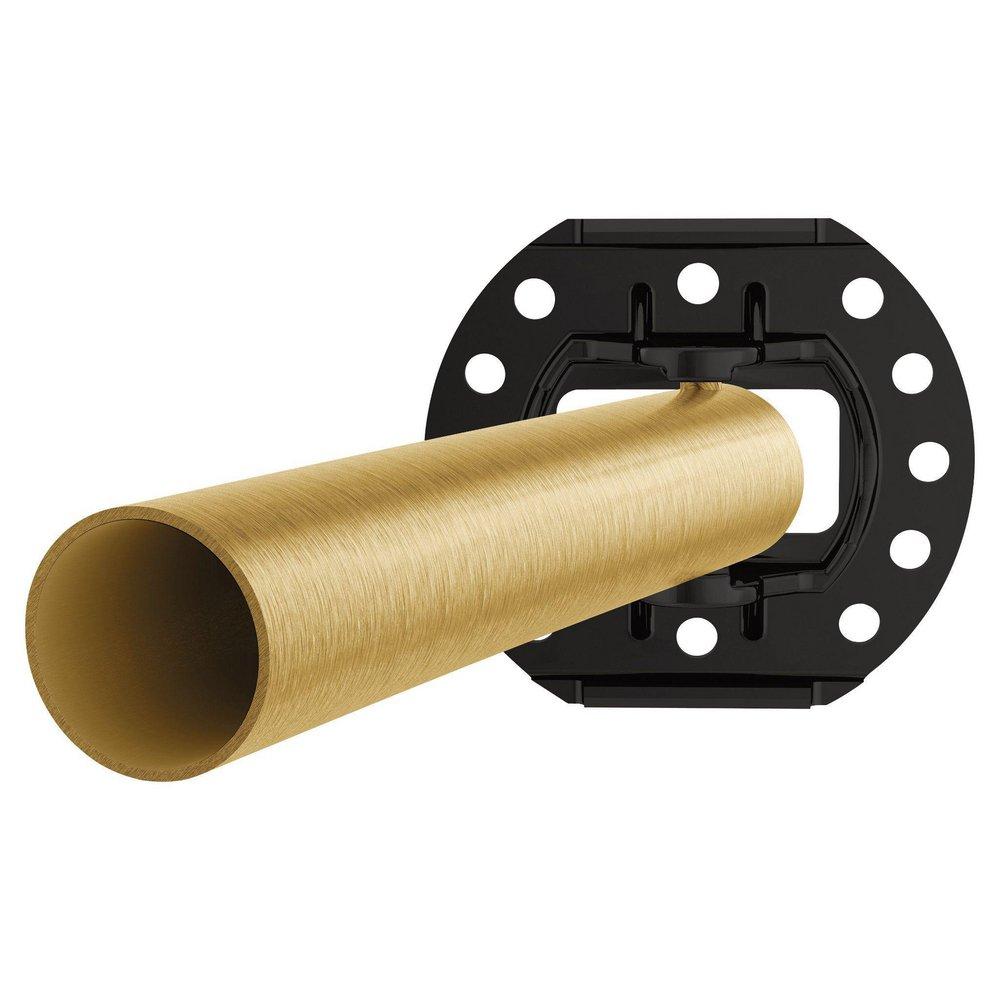 MOEN Moen CSR2160BG Velocity 72 in. Adjustable Curved Shower Rod in Brushed Gold