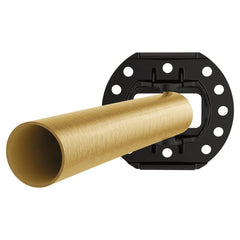 MOEN Moen CSR2160BG Velocity 72 in. Adjustable Curved Shower Rod in Brushed Gold