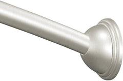 MOEN Moen CSR2166BN Curved Shower Rod with Pivoting Flanges in Brushed Nickel