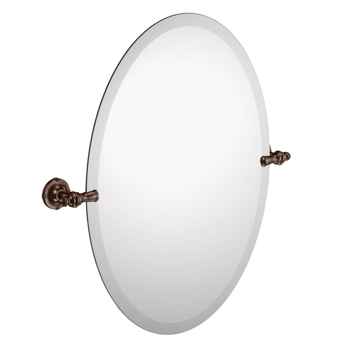 MOEN Moen DN0892ORB Gilcrest 26 in. x 23 in. Frameless Pivoting Wall Mirror Oil Rubbed Bronze