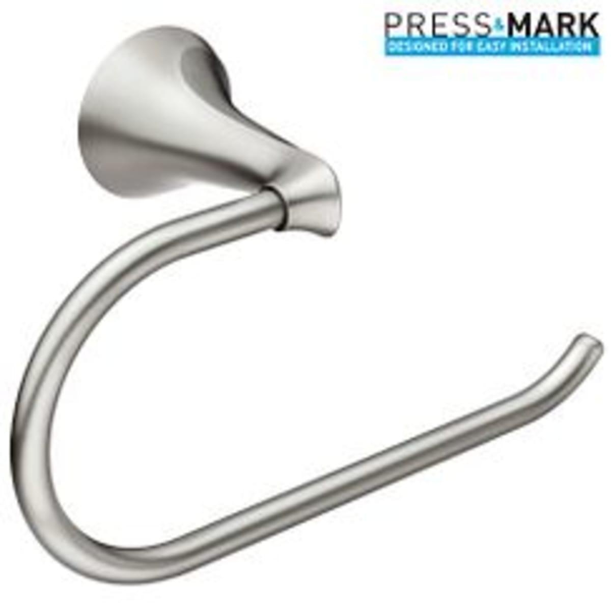 MOEN Moen MY1509BN Darcy Wall Toilet Tissue Holder in Spot Resist Brushed Nickel