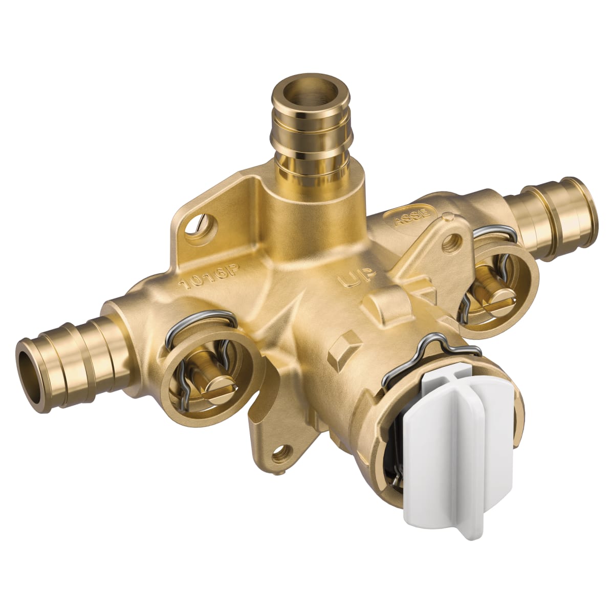 MOEN Moen FP62328PF Posi-Temp 1/2 in. Cold Expansion PEX Connection Pressure Balancing Valve with Stops