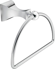 MOEN Moen DN8386CH Retreat D-shaped Closed Towel Ring in Chrome