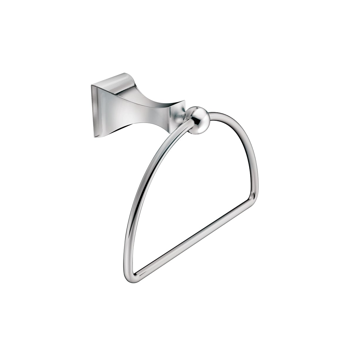 MOEN Moen DN8386CH Retreat D-shaped Closed Towel Ring in Chrome