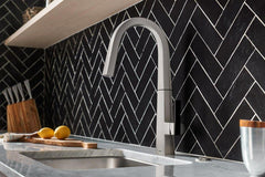 MOEN Moen S75005SRS Nio Single Handle Pull Down Kitchen Faucet in Spot Resist Stainless