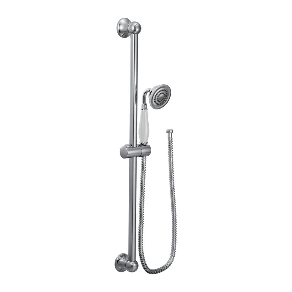 MOEN Moen S12107EP Weymouth Eco-Performance Handshower with Slide Bar in Chrome