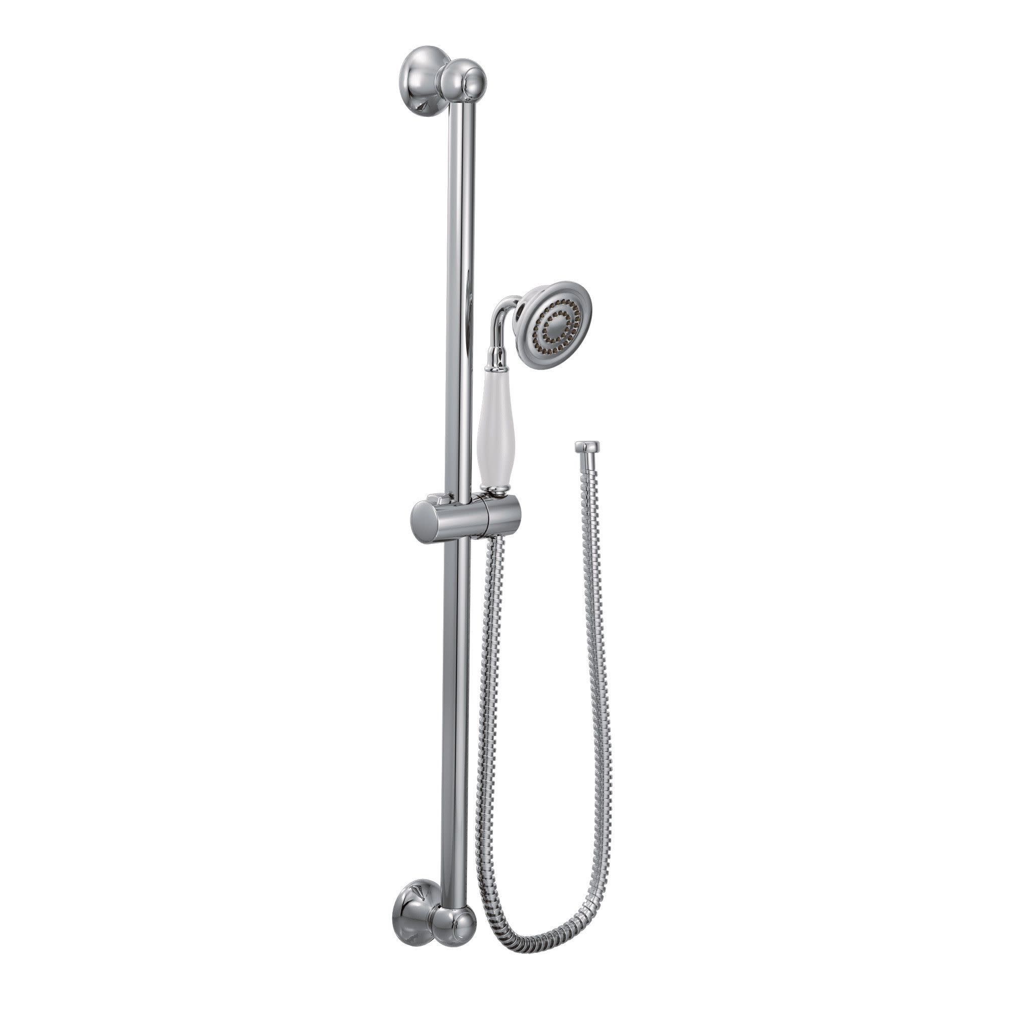 MOEN Moen S12107EP Weymouth Eco-Performance Handshower with Slide Bar in Chrome